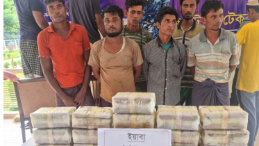 টেকনাফে ইয়াবাসহ ৬ মিয়ানমার নাগরিক আটক