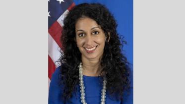 ২ দিনের সফরে ঢাকায় মার্কিন উপসহকারী মন্ত্রী আফরিন আক্তার 