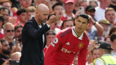 cristiano ronaldo & Erik ten Hag