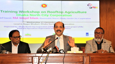 ঢাকা শহরে ছাদ কৃষির মাধ্যমে কৃষি বিপ্লব ঘটাতে চাই: মেয়র আতিক