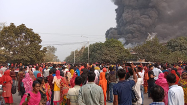 মোংলা ইপিজেডের ভিআইপি-১ কারখানায় আগুন