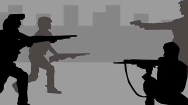 র‌্যাব জঙ্গি গোলাগুলি