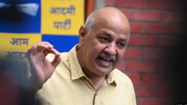 দিল্লির উপ-মূখ্যমন্ত্রী মনীশ সিসোদিয়া। ফাইল ছবি: এএফপি