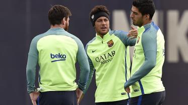 messi neymar suarez