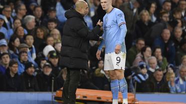 haaland and guardiola