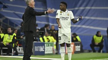 vinicius and ancelotti