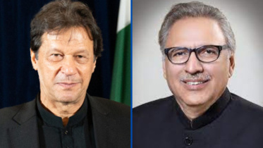 ইমরান খানের সঙ্গে প্রেসিডেন্ট আলভির ২ ঘণ্টার বৈঠক