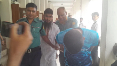 আইনজীবী রওশন আক্তার হত্যায় আমৃত্যু কারাদণ্ড পাওয়া দুই আসামি। ছবি: প্রথম আলোর সৌজন্যে