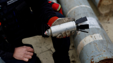 বিতর্কিত ক্লাস্টার বোমা। ফাইল ছবি: রয়টার্স