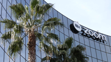 ক্যালিফোর্নিয়ার স্যান হোসেতে অবস্থিত জুমের প্রধান কার্যালয়। ছবি: এএফপি