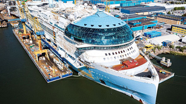 বিশ্বের সবচেয়ে বড় প্রমোদতরী