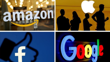 গুগল, ফেসবুক, অ্যাপল ও অ্যামাজন সহ ১৯টি প্রযুক্তি প্রতিষ্ঠানকে ইইউর নতুন আইন মেনে চলতে হবে। ছবি: রয়টার্স