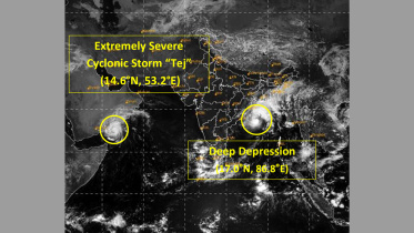 সন্ধ্যার পরে ঘূর্ণিঝড়ে রূপ নিতে পারে নিম্নচাপ, সারা দেশে ভারী বৃষ্টির সম্ভাবনা