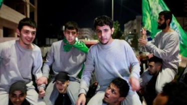 মুক্তি পাওয়া ফিলিস্তিনি