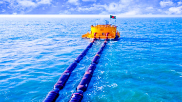 সাগরের তলদেশের পাইপলাইন দিয়ে ডিজেল পরিবহন