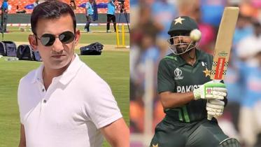 babar azam and gautam gambhir