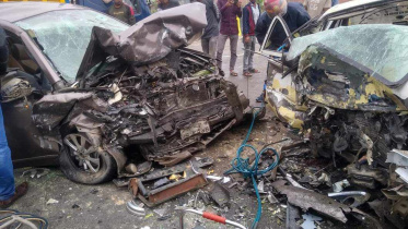 purbachal 300 feet road accident