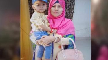 নাদিরা আক্তার ও ছেলে ইয়াছিন রহমান