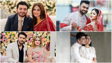 ফারিণ-রেজওয়ান, ইমরান-মেহের  ও রোশান-এশা, সালমান-দিশা