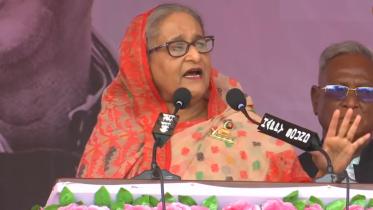 নির্বাচন নিয়ে আন্তর্জাতিক পর্যায়ের কেউ নাক গলাতে এলে মেনে নেব না: প্রধানমন্ত্রী