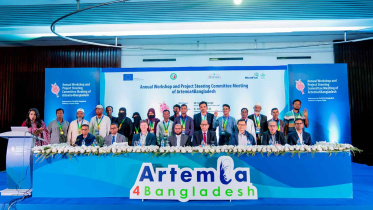 ১৬ সফল আর্টিমিয়া চাষিকে পুরস্কৃত করল ওয়ার্ল্ডফিশ