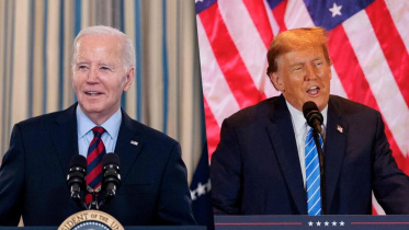 নভেম্বরে আবারও লড়বেন ডোনাল্ড ট্রাম্প ও জো বাইডেন। ছবি: রয়টার্স