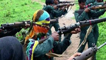 মাওবাদীদের প্রশিক্ষণের দৃশ্য। ফাইল ছবি: স্টেটসম্যান