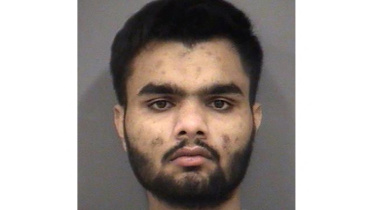 হুরদ্বীপ সিং নিজ্জরকে হত্যার অভিযোগে গ্রেপ্তার অমরদ্বিপ সিং (২২)। ছবিছ: এএফপি