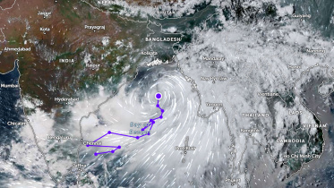 ধীরে ঘণীভূত হচ্ছে গভীর নিম্নচাপ, ঘূর্ণিঝড়ে রূপ নিতে পারে রাতে