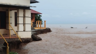 সুলাওয়েসি দ্বীপের অবৈধ স্বর্ণখনিতে ভূমিধসের সৃষ্টি হলে অন্তত ১১ জন মারা গেছেন। ছবি: এএফপি