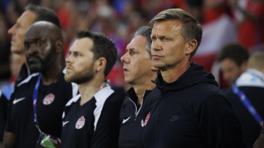 Canada head coach Jesse Marsch