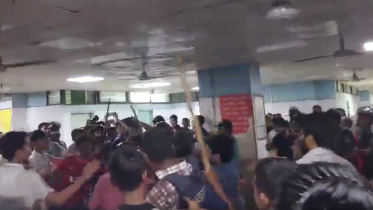 মেডিকেল ছাত্রলীগের হামলা