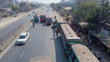 বাস চলাচল