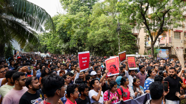 কলকাতায় ডাক্তারদের বিক্ষোচ। ফাইল ছবি: রয়টার্স (১০ সেপ্টেম্বর, ২০২৪)