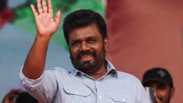 শ্রীলঙ্কার প্রেসিডেন্ট অনুঢ়া কুমারা দিশানায়েকে। ছবি: রয়টার্স