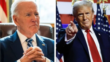 জো বাইডেন ও ডোনাল্ড ট্রাম্প। কোলাজ ছবি: রয়টার্স