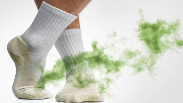 পায়ে দুর্গন্ধ, জুতা, মোজা,