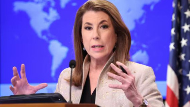 মার্কিন পররাষ্ট্র মন্ত্রণালয়ের মুখপাত্র ট্যামি ব্রুস। ফাইল ছবি: রয়টার্স