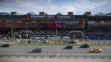 মস্কোর প্রধান বিমানবন্দর শেরেমেৎইয়েভো। ফাইল ছবি: রয়টার্স