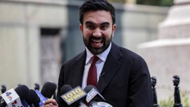 নিউইয়র্কের মুসলিম মেয়র পদপ্রার্থী জোহরান মামদানি। ছবি: রয়টার্স