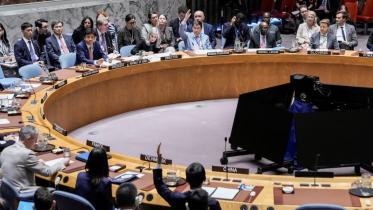 জাতিসংঘে ইরানের বিরুদ্ধে বিধিনিষেধ আরোপের সিদ্ধান্ত পাস হয়েছে। ছবি: রয়টার্স