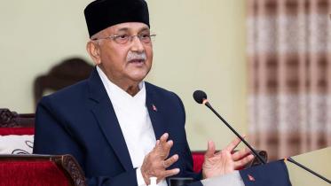নেপালের সাবেক প্রধানমন্ত্রী অলি। ফাইল ছবি: সংগৃহীত