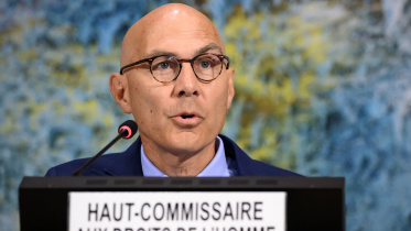 জাতিসংঘের মানবাধিকার কমিশন প্রধান ফলকার টুর্ক। ফাইল ছবি: এএফপি