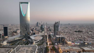 ড্রোন থেকে ধারণ করা ছবিতে সৌদি আরবের রাজধানী রিয়াদ। ফাইল ছবি: রয়টার্স