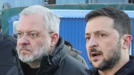 German Galushchenko (left)