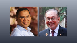 তারেক  রহমান ও আনোয়ার ইব্রাহিম