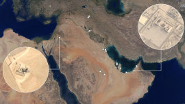 মধ্যপ্রাচ্যে।