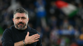 Italy's headcoach Gennaro Gattuso