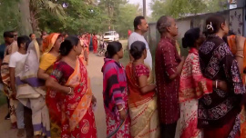 ভোটের সারি