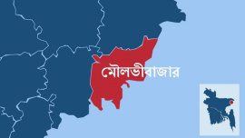 Moulvibazar Map